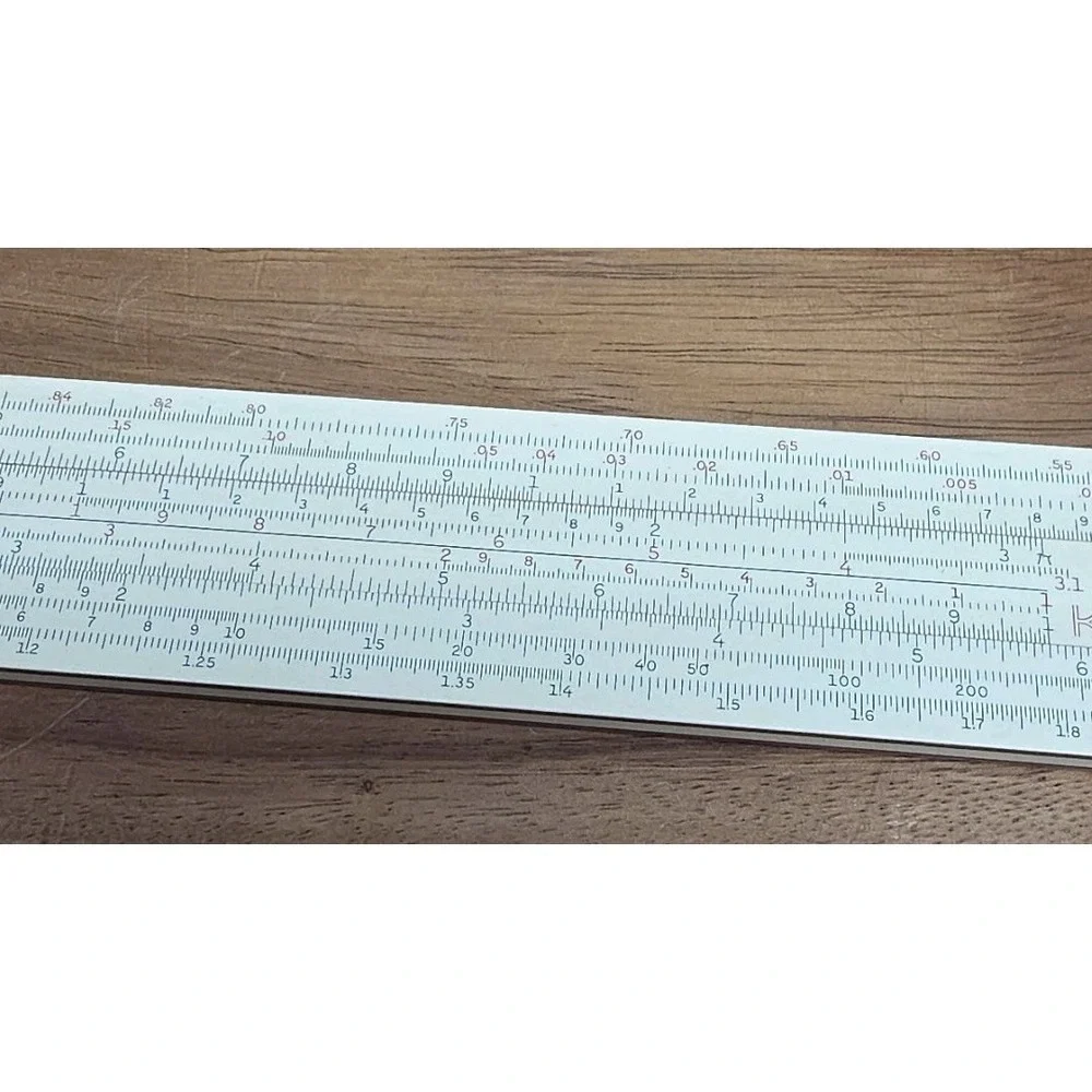 Vtg Rare 1947 K&E Slide Rule 4081-3 Log Duplex Decitrig Keuffel & Kesser Co.